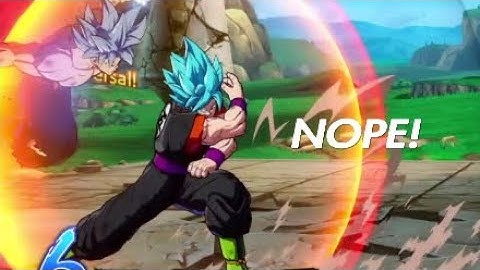 COUNTER TO UI GOKU TECH DBFZ