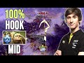 Pudge IMBA when DENDI Plays it — 100% Hook Rate