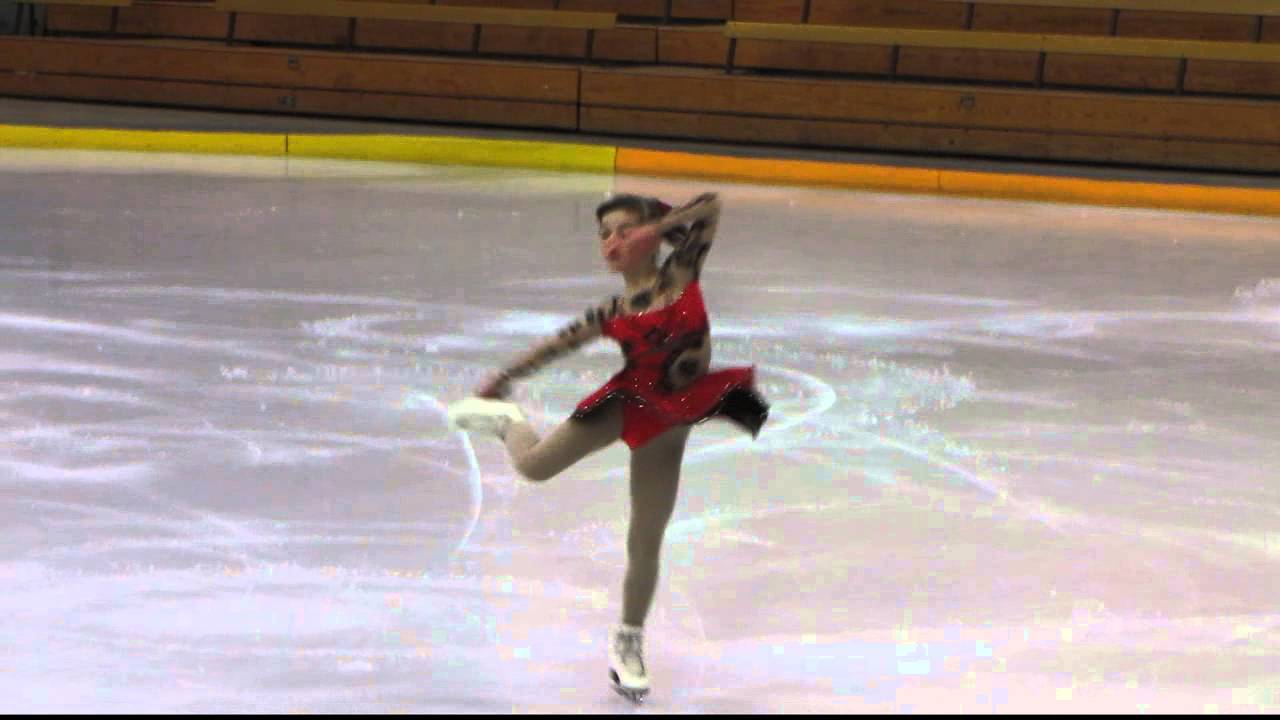 Catalina Costiuc Juvenile Figure Skating Competition YouTube