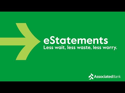 Sign up for eStatements: Less Paper, Less Waste, Less Worry