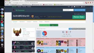 League Of Legends Updated MMR Calculator