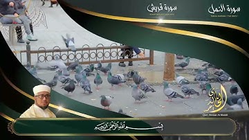 تلاوة تخشع لها القلوب ما تيسر من سورتي النمل و قريش بصوت القارئ الشيخ أحمد الخالدي