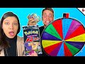 WHEEL CHOOSES WHAT POKEMON CARDS WE OPEN!