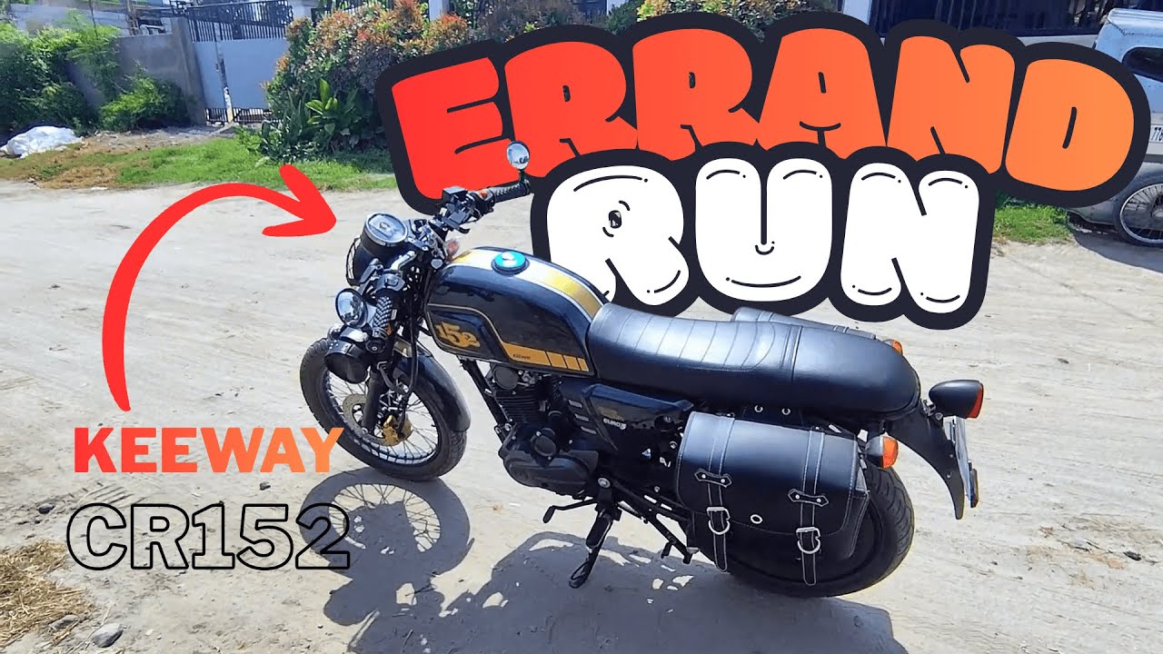 Running Errands on My CR152