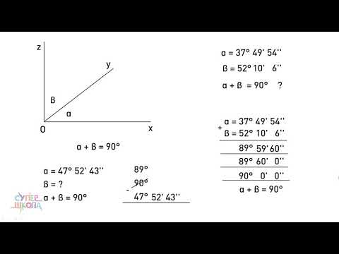 Komplementni i suplementni uglovi - Matematika za 5. razred (#42) | SuperŠkola