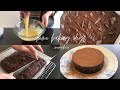 home baking vlog ♡ quick choco desserts for valentine's day // お菓子作りvlog 