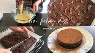 home baking vlog ♡ quick choco desserts for valentine's day // お菓子作りvlog 