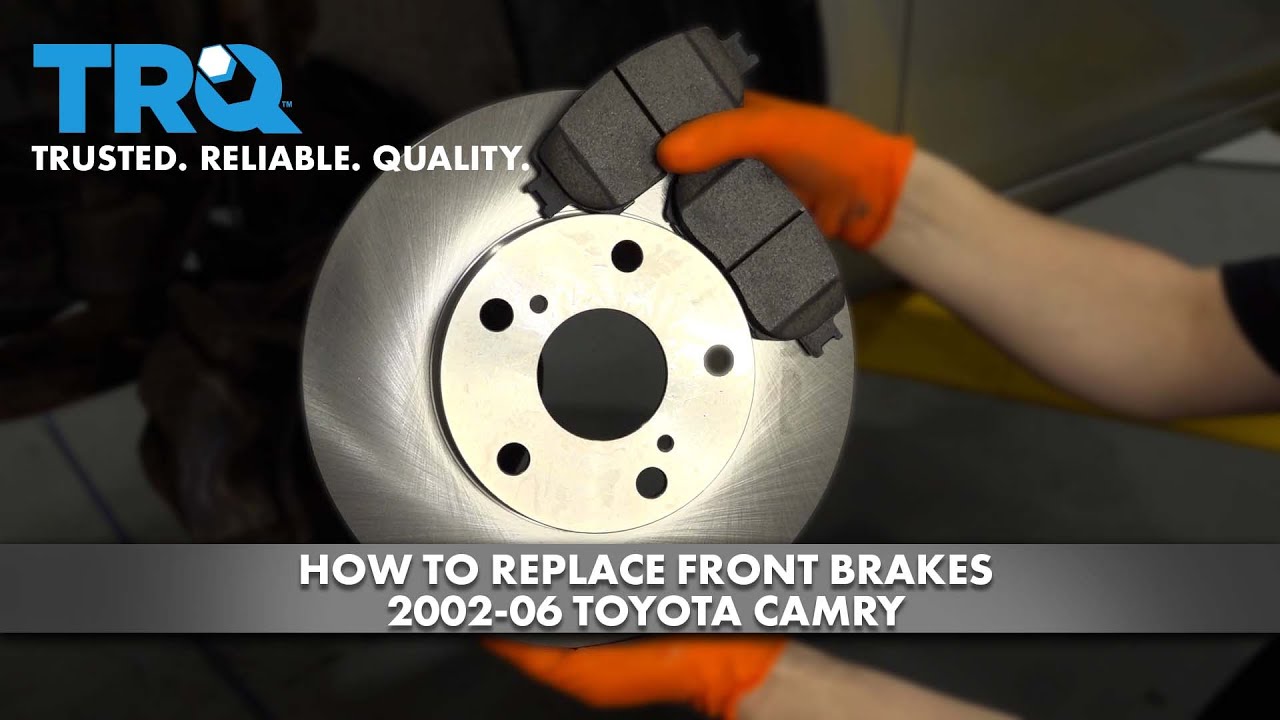 How to Replace Front Brakes 2002-06 Toyota Camry | 1A Auto