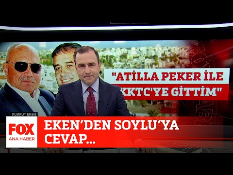 Eken'den Soylu'ya cevap... 27 Mayıs 2021 Selçuk Tepeli ile FOX Ana Haber