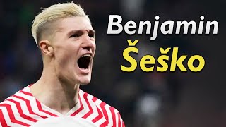 Benjamin Sesko ● Welcome to Arsenal ⚪🔴🇸🇮 Best Goals \& Skills