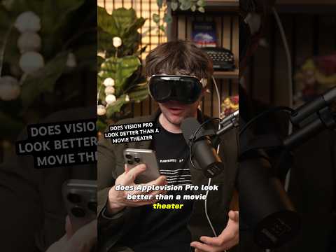 Apple Vision Pro VS Movie Theater