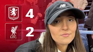 SICK OF IT | Aston Villa 4-2 Liverpool | Chloe’s Match Reaction  screenshot 3