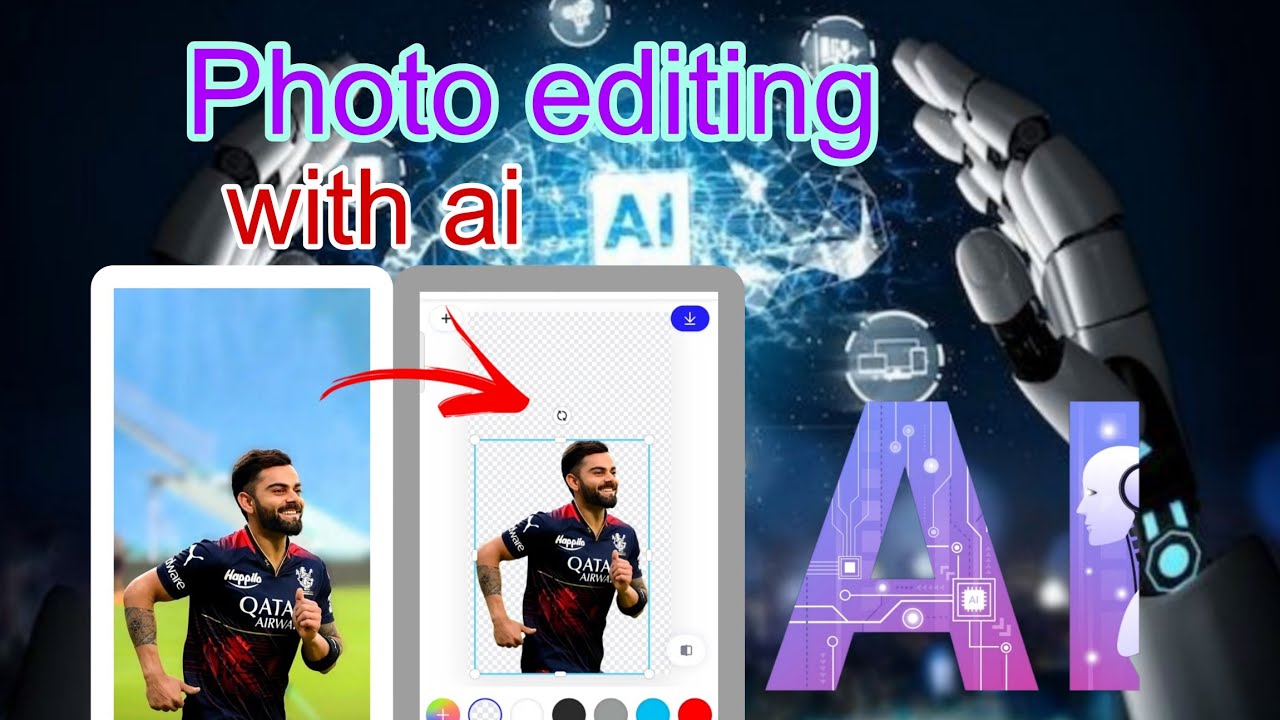 photo editing with ai 👾 l smart background remover online - YouTube