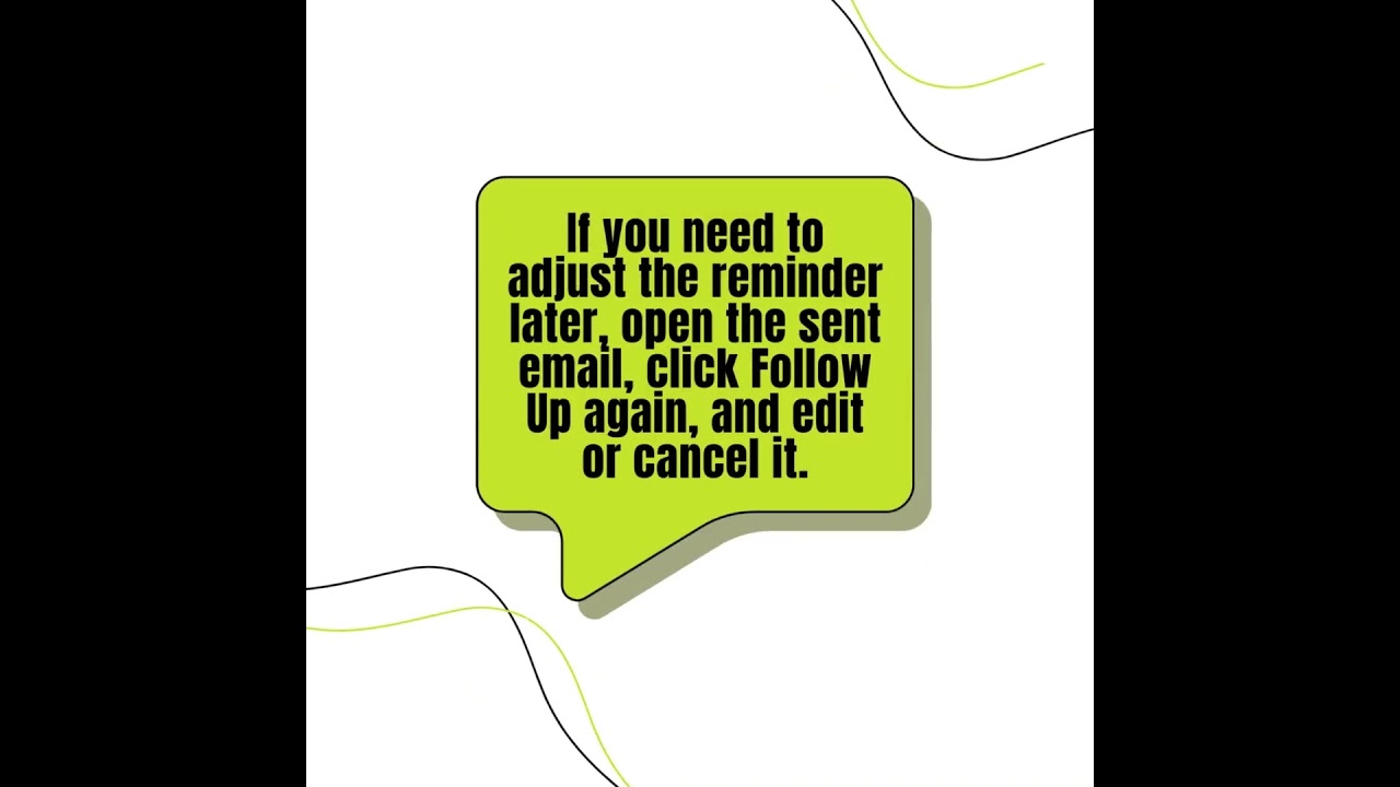 Friday Tech Tip - Set an Email Reminder in Outlook