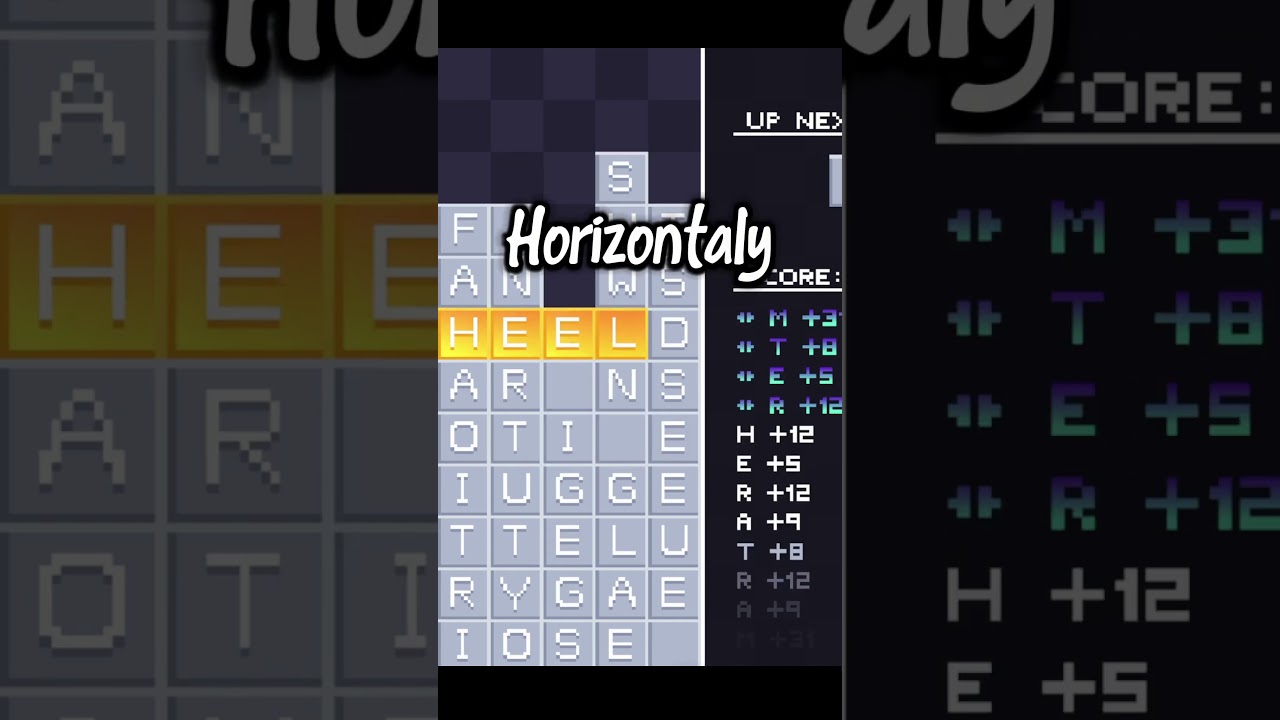 Tetris but with words - Can you keep up with the words?