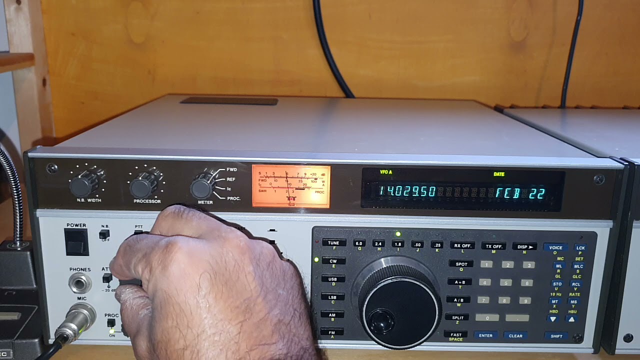 現状品 TEN-TEC 585 PARAGON ジェネラル カバレッジ トランシーバー パラゴン アマチュア 無線機 ホビー ITBJVTVEX8DW-YR-T00-byebye New to me Ten Tec Paragon 585. - YouTube