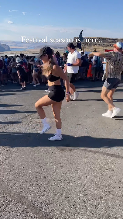 Festival season is here #shuffle #shuffledance #festival