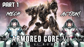 [Armored Core 6] Get in the robot, Yuki! Part 1 (Yuki & Yuna | Twin Vtubers)