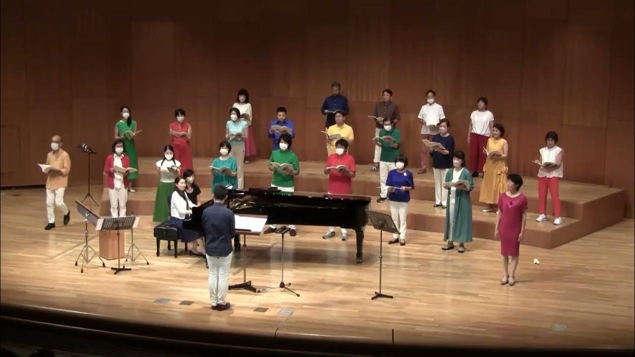 風が吹く夜（スティーヴンスン 詩／吉田映子 訳詩／横山潤子 作曲） 混声合唱とピアノのための《ドゥーニィのヴァイオリン弾き》 合唱団ボイス