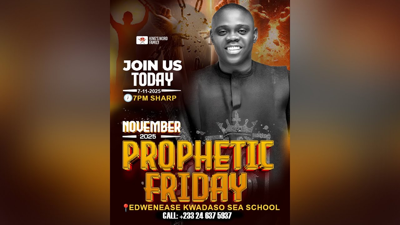 📌LIVE | PROPHETIC FRIDAY SERVICE WITH PROPHET SAMUEL LARBI - GYIMAH  | 20 - 02 - 2026