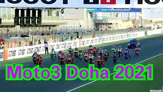 Moto3 Doha - Qatar 2021 full race Highlights