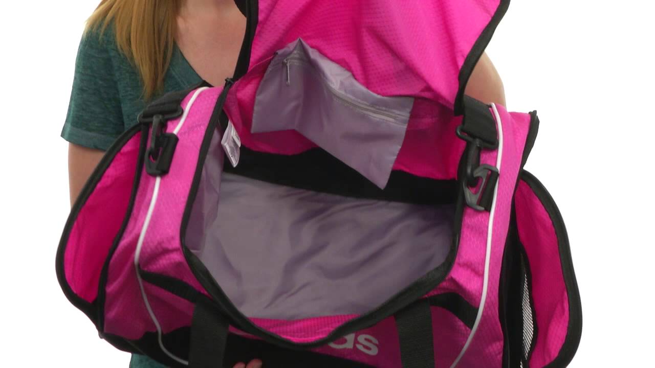 adidas duffel bag pink
