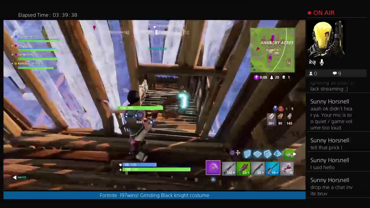 Fortnite MaYhEmZ1991 ....! Squads with Kamikazekid167, sondog96, Mida life crisis