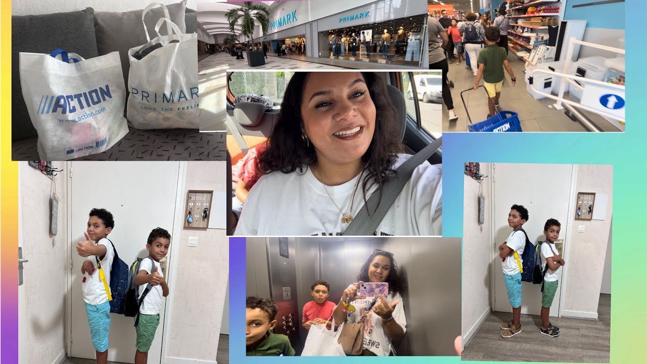 رجعنا للروتين 🇫🇷 # الدخول المدرسي #bordeaux #primark #action 