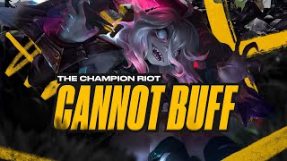 RIOT MADE A HUGE MISTAKE BUFFING THIS CHAMPION...