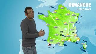 Météo France Pour Demain Jusquau 15 Janvier 2022.