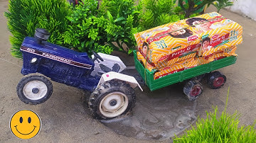 Eicher mini tractor stuck in mud with parleg mini science project|science project|diy tractor
