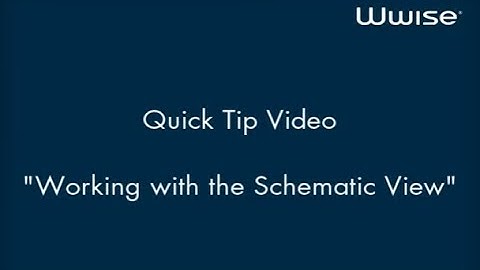 Wwise Quick Tip - Schematic View