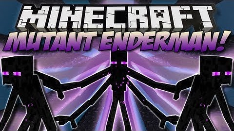 Minecraft | MUTANT ENDERMAN! (Mutant Creatures) | Mod Showcase [1.5]