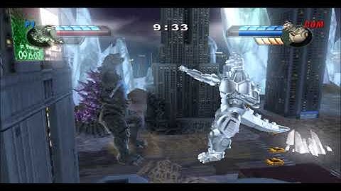 Godzilla: Unleashed - Godzilla 2000 Vs. Mechagodzilla II Gameplay