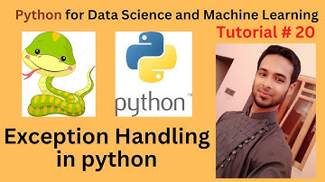 Tutorial 20: Exception Handling in python