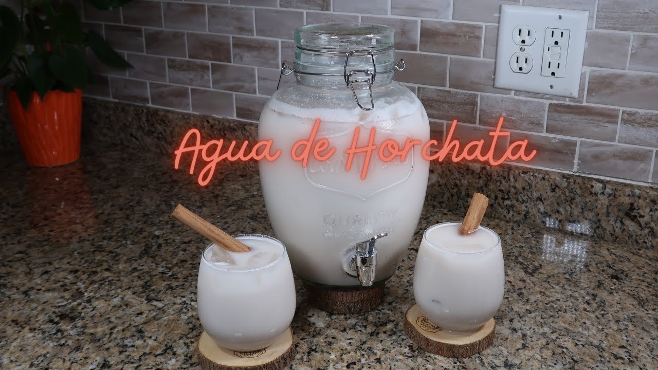 Agua De Horchata | Hogar Dulce Hogar