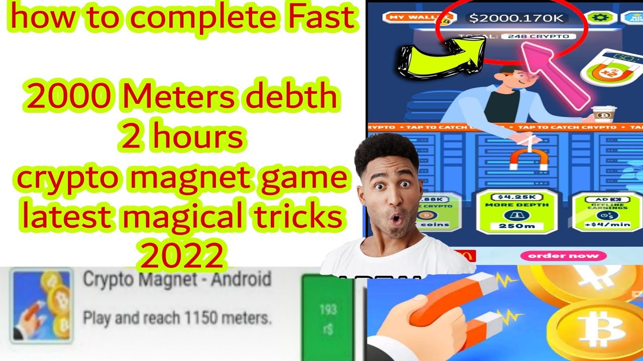 how to complete Fast crypto Magnet 2000 Meters latest tricks 2022 - YouTube