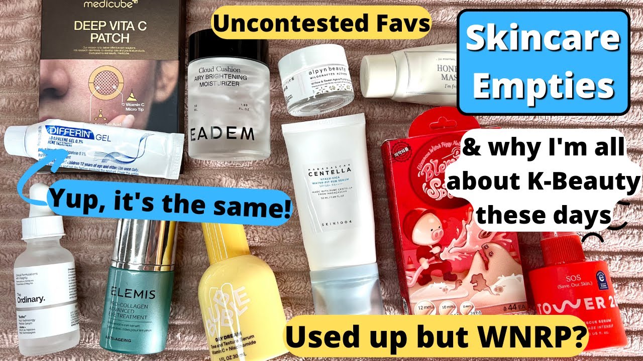 Skincare EMPTIES! Serums Edition (LOL)