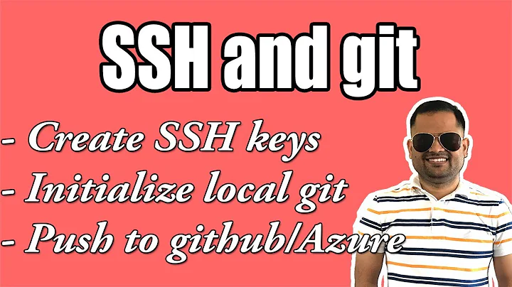 Push local git repo to remote repo  | Push new git project to github or azure devops