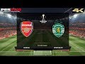 PES 2019 (PC) Arsenal vs Sporting CP | UEFA EUROPA LEAGUE PREDICTION | 8/11/2018
