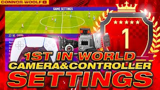 FIFA 21 1ST IN THE WORLD CAMERA AND CONTROLLER SETTINGS - FUT 21 BEST CAMERA AND CONTROLLER SETTINGS