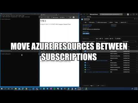 Moving Azure Resources to another Azure subscription