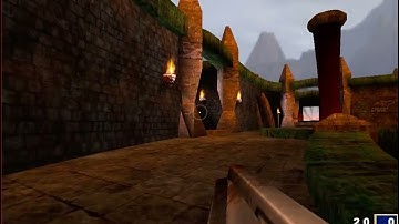 Quake 3 multiple sun-lights