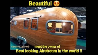 Airstream design at it's best. Amazing to see and amazing owner too!! Our world let's go see it ✈..