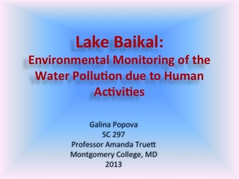 Vidéo: Pollution du Baïkal : causes, sources et solutions