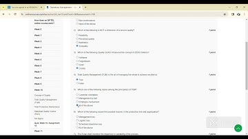 #operations management #week #10# nptel #assignment #answers #Jan-Apr# 2024