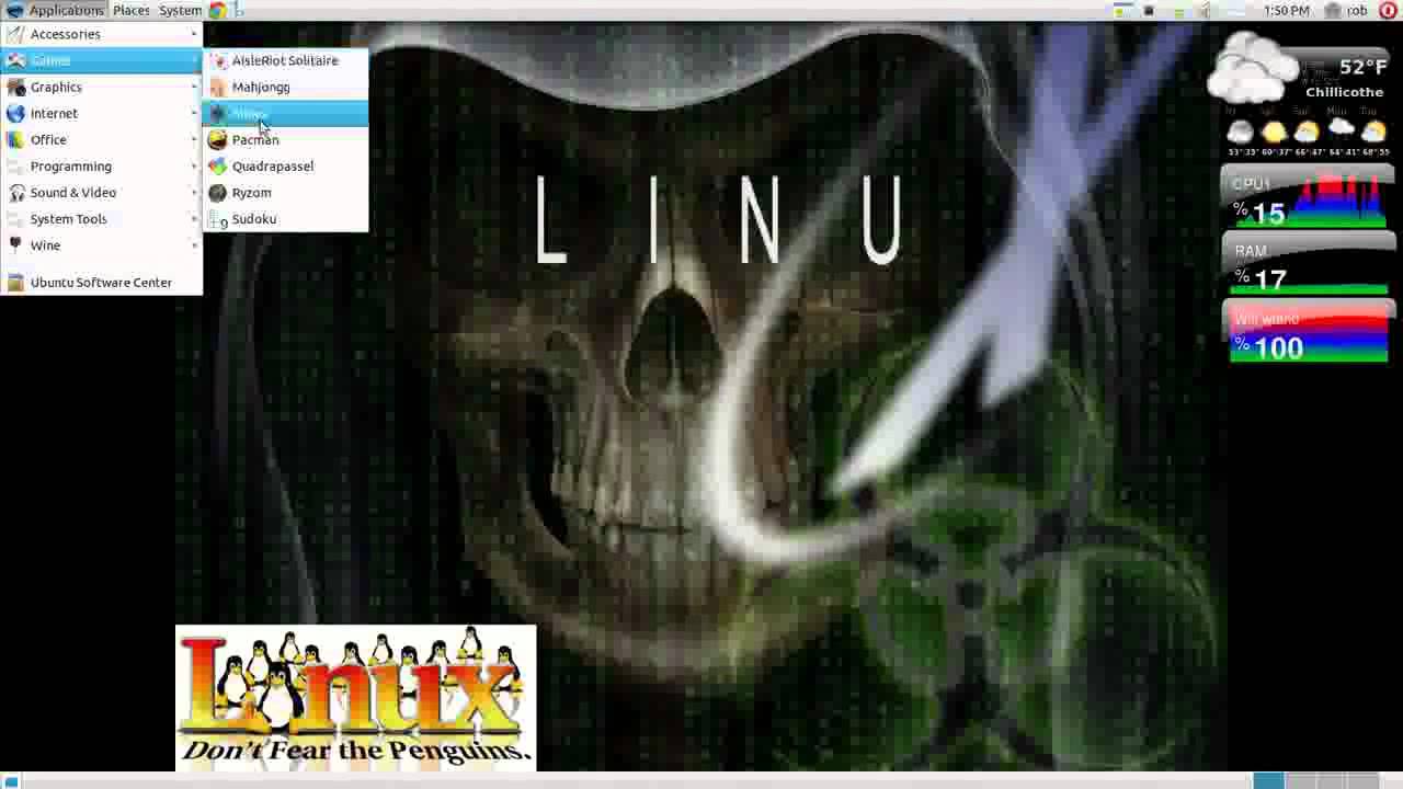 Linux Console Effects Linux Desktop Effects - YouTube