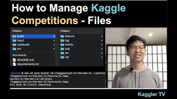 How to Manage Kaggle Competitions 2/2 - How to Organize & Share Files