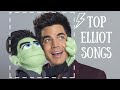 My Top Glee - Elliot Songs