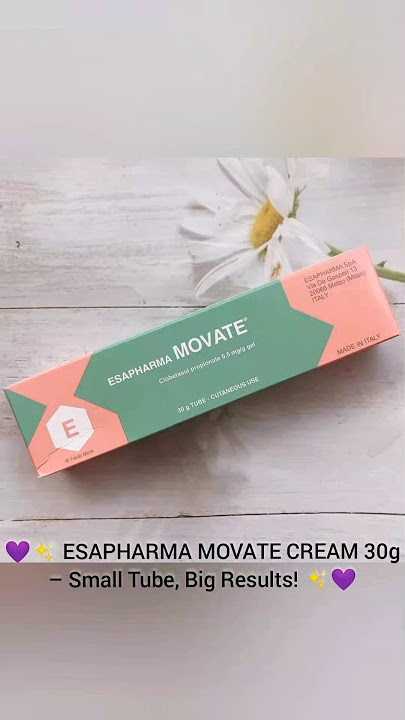💜✨ ESAPHARMA MOVATE CREAM 30g – Small Tube, Big Results! ✨💜skincare #beauty #MovateCream #Esapharma